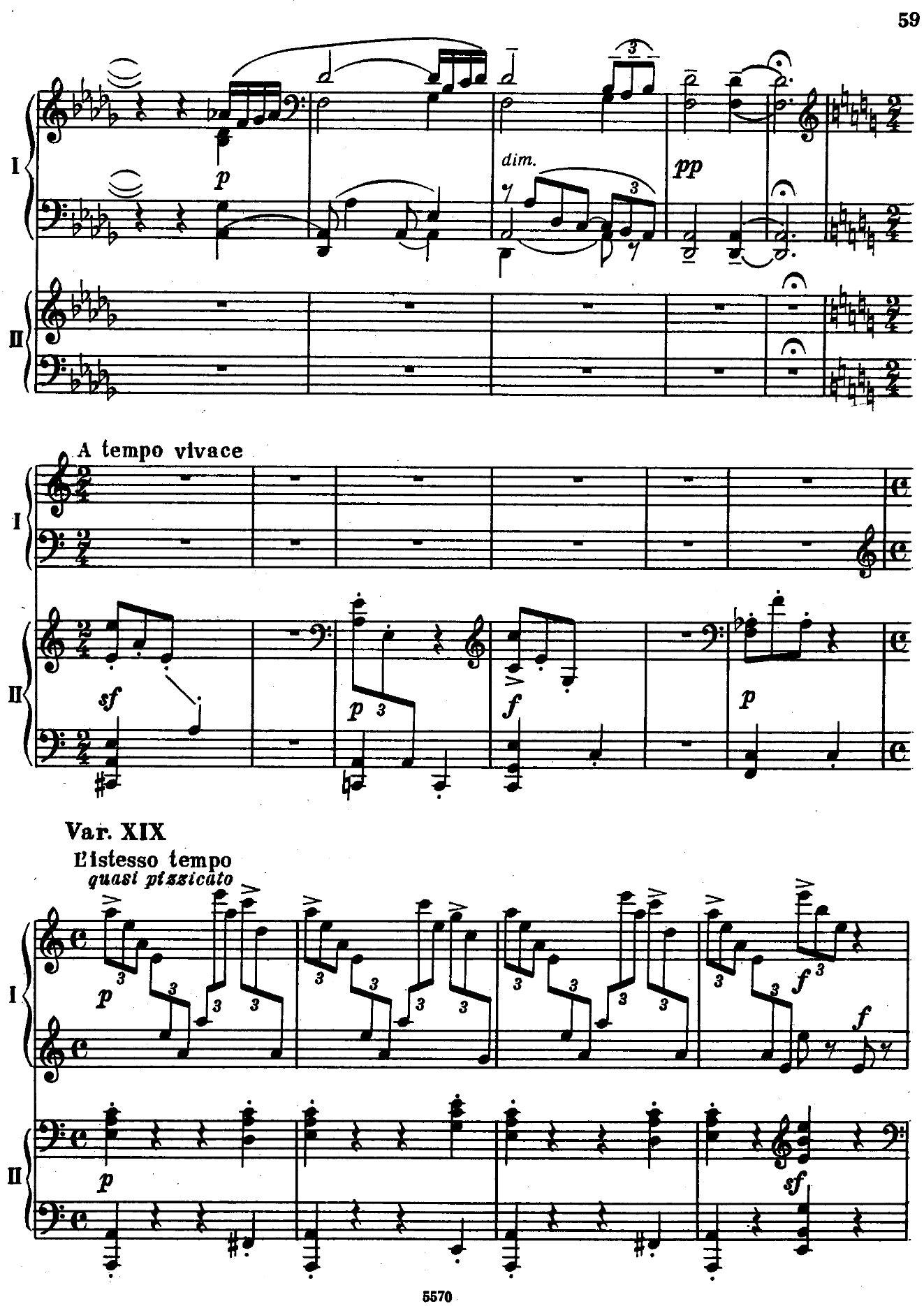 Rachmaninoff: Paganini Rhapsody, var. 19-21