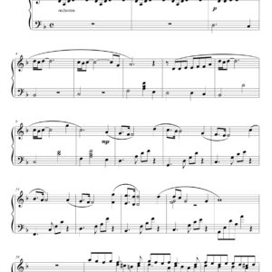 The Lonely Shepherd piano score